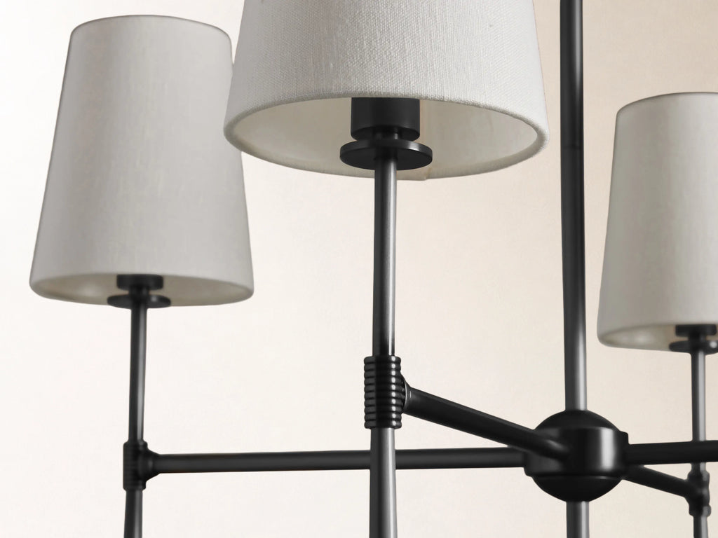 Rhodes Chandelier in Bronze