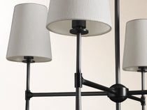 Rhodes Chandelier in Bronze