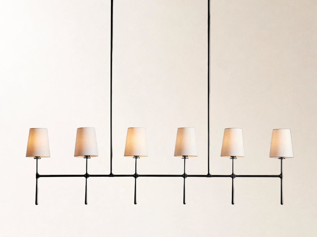 Rhodes 6 Light Linear Chandelier