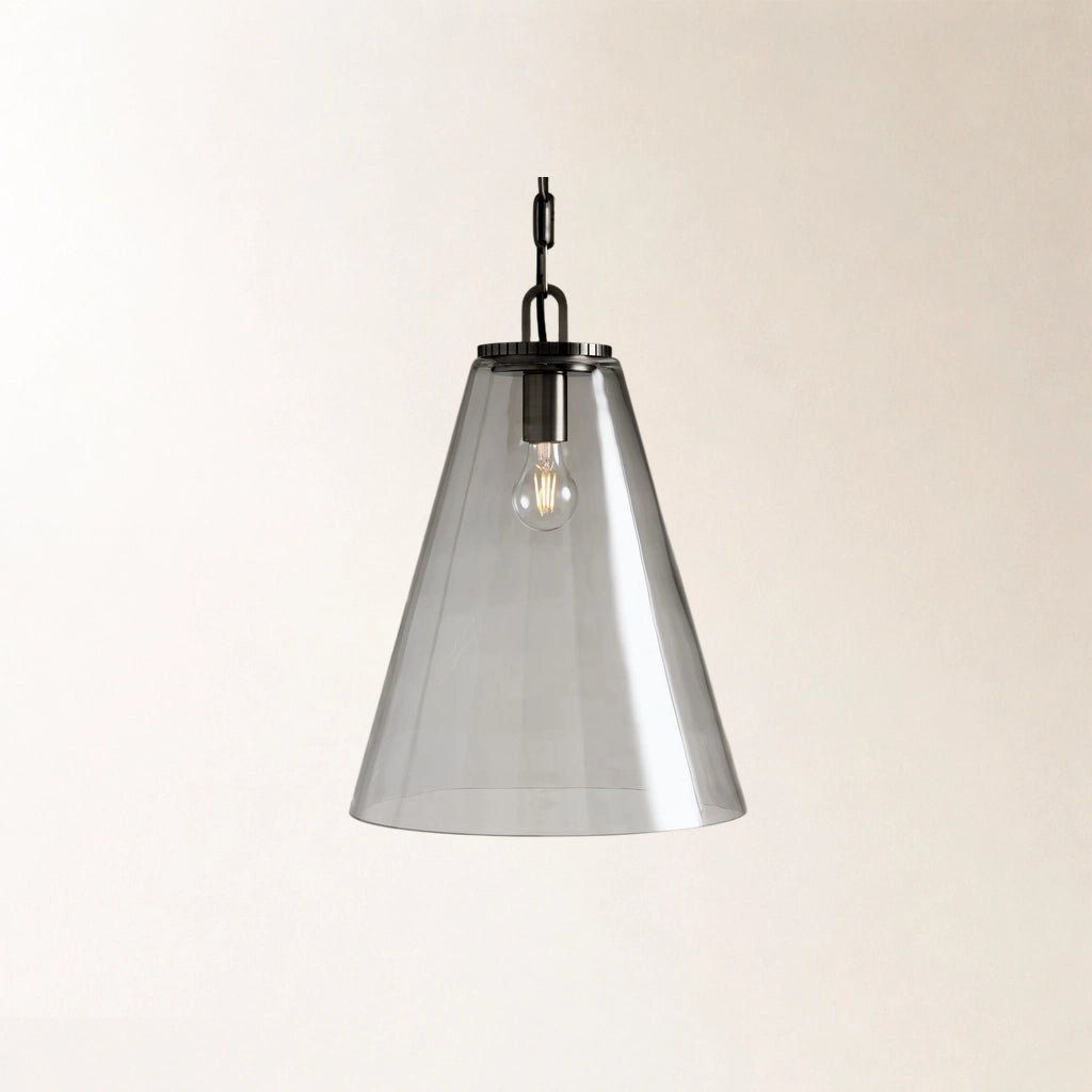 Wescott Medium Cone Pendant with Bronze Chain Main image