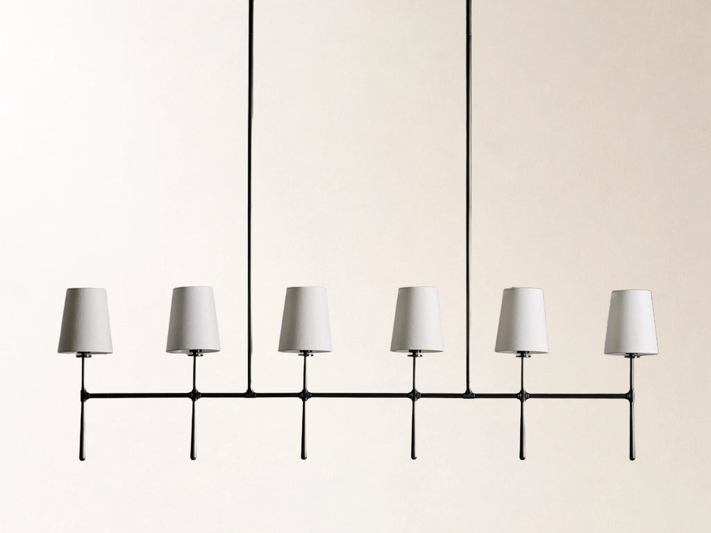 Rhodes 6 Light Linear Chandelier