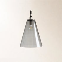 Wescott Medium Cone Pendant with Bronze Chain