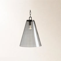 Wescott Medium Cone Pendant with Bronze Chain