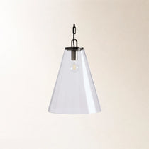 Wescott Medium Cone Pendant with Bronze Chain