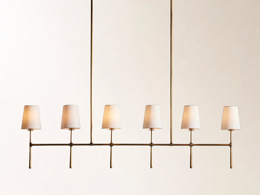 Rhodes 6 Light Linear Chandelier