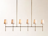 Rhodes 6 Light Linear Chandelier