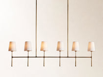 Rhodes 6 Light Linear Chandelier