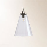 Wescott Medium Cone Pendant with Bronze Chain