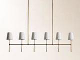 Rhodes 6 Light Linear Chandelier