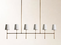 Rhodes 6 Light Linear Chandelier