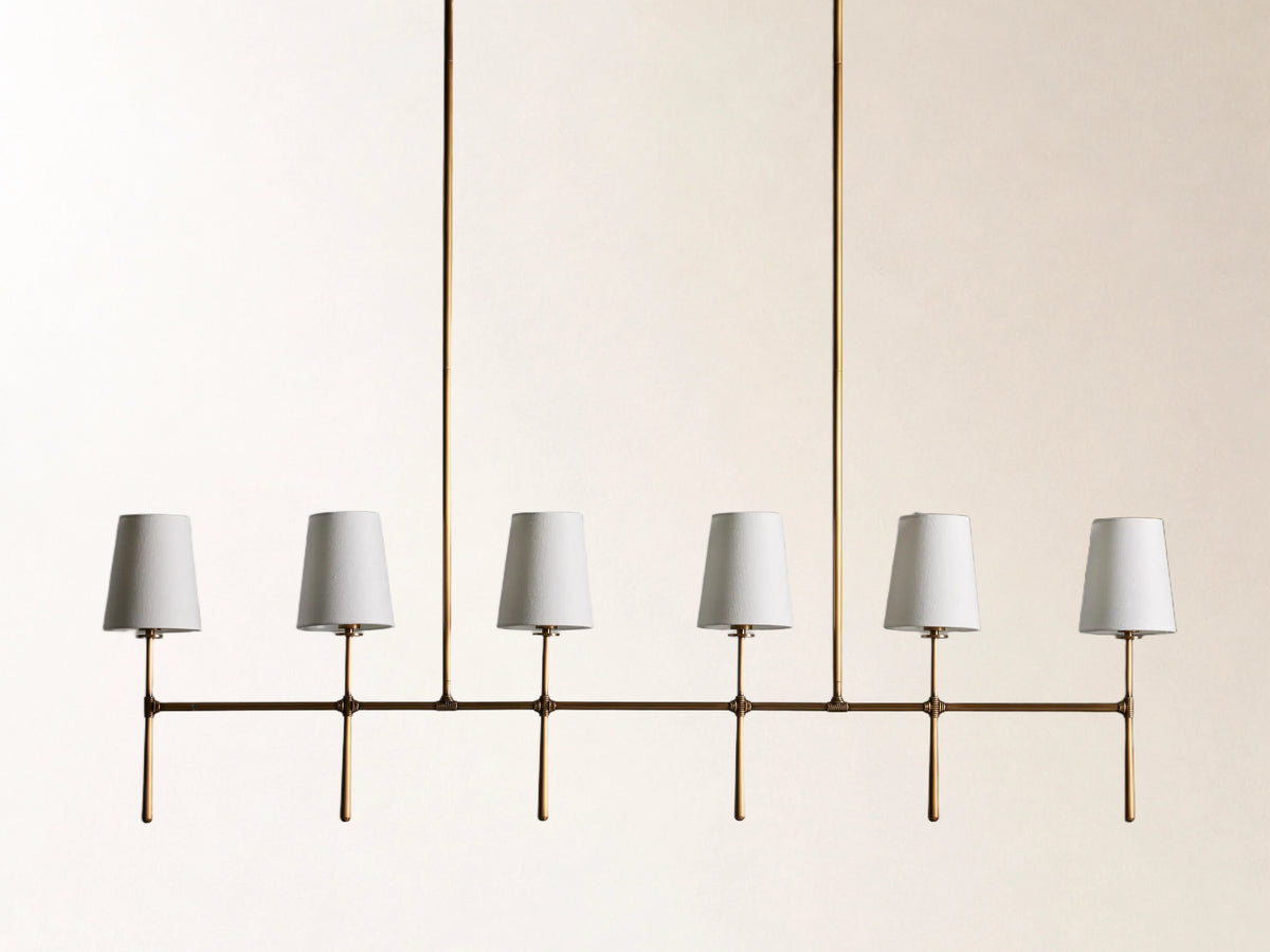 Rhodes 6 Light Linear Chandelier