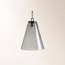 Wescott Medium Cone Pendant with Bronze Chain