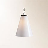 Wescott Medium Cone Pendant with Bronze Chain