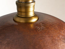 Recycled Metal Dome Pendant