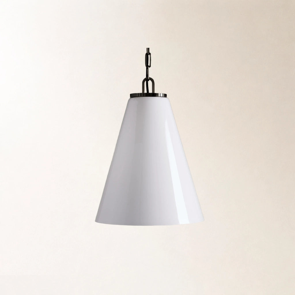 Wescott Medium Cone Pendant with Bronze Chain