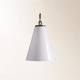 Wescott Medium Cone Pendant with Bronze Chain