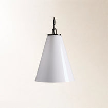 Wescott Medium Cone Pendant with Bronze Chain
