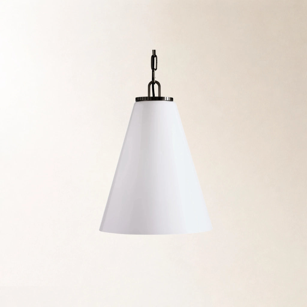 Wescott Medium Cone Pendant with Bronze Chain