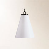 Wescott Medium Cone Pendant with Bronze Chain