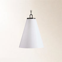 Wescott Medium Cone Pendant with Bronze Chain