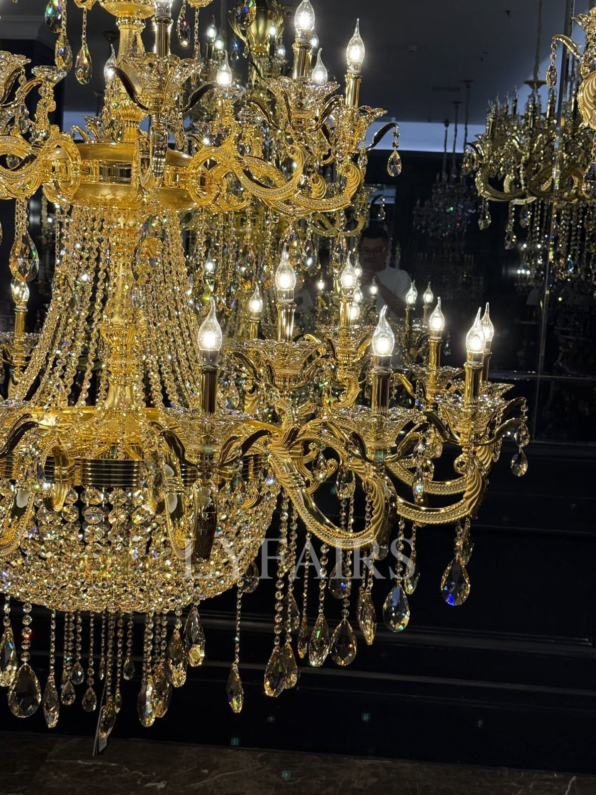 Maria Classic Royal Baroque Revival Vintage Chandelier