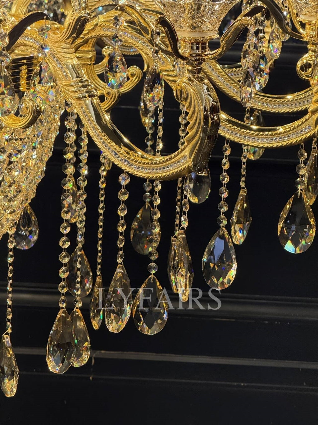 Maria Classic Royal Baroque Revival Vintage Chandelier
