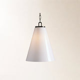 Wescott Medium Cone Pendant with Bronze Chain