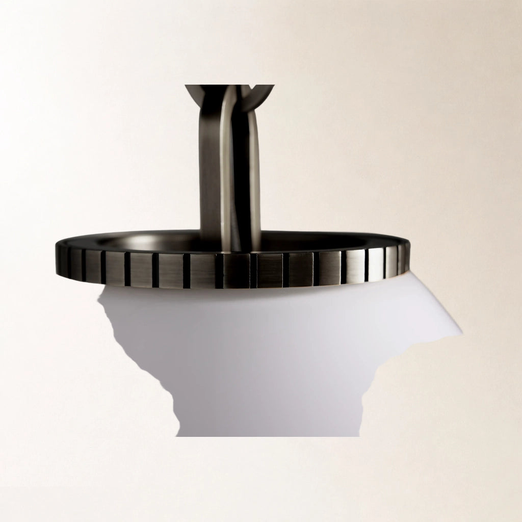 Wescott Medium Cone Pendant with Bronze Chain