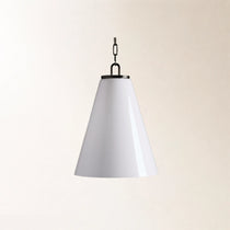 Wescott Medium Cone Pendant with Bronze Chain