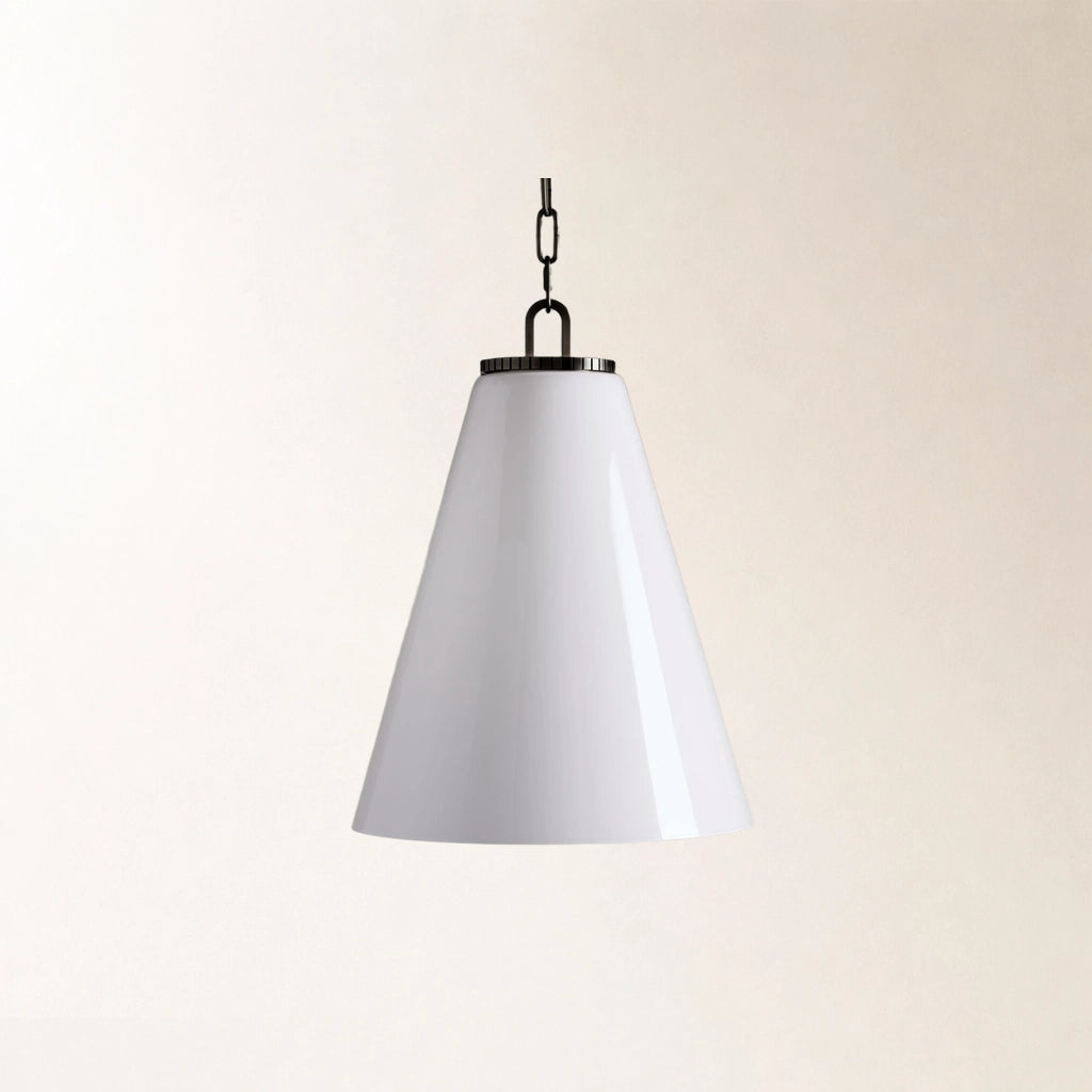 Wescott Medium Cone Pendant with Bronze Chain