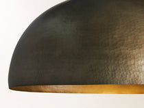 Recycled Metal Dome Pendant