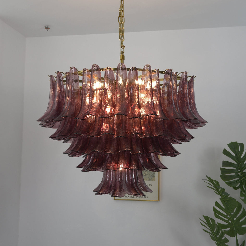 Designer Amethyst Bloom Chandelier - CasaraHouse