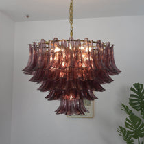 Designer Amethyst Bloom Chandelier - CasaraHouse