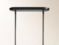 Rhodes 5 Light Linear Chandelier in Bronze