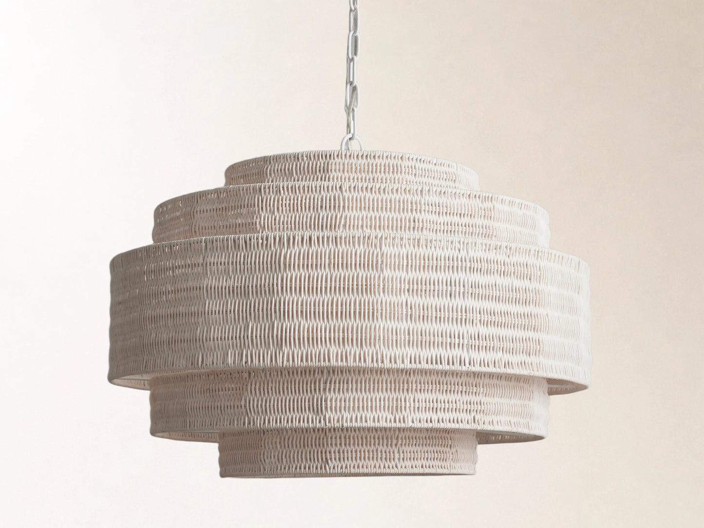 Paloma 28" Chandelier in White