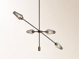 Arrow Bronze Chandelier