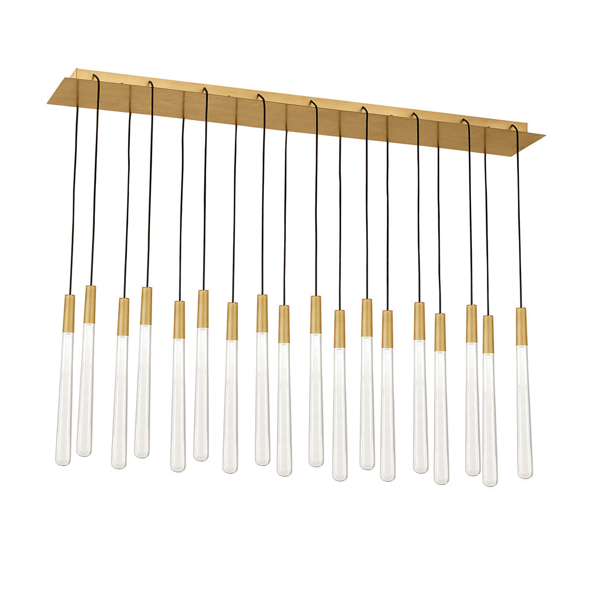 Pyramid Linear Crystal Chandelier Main image