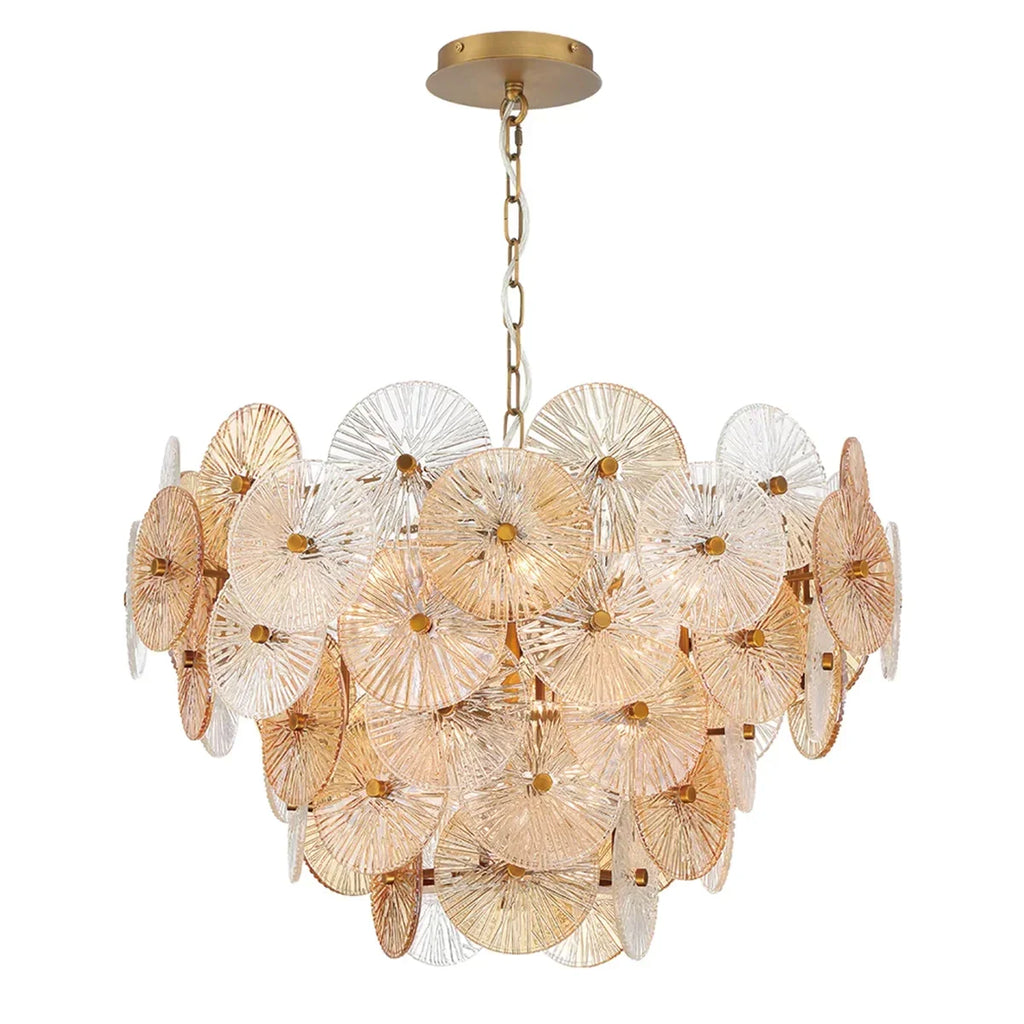 Suna Round Chandelier 12 Light 30" W