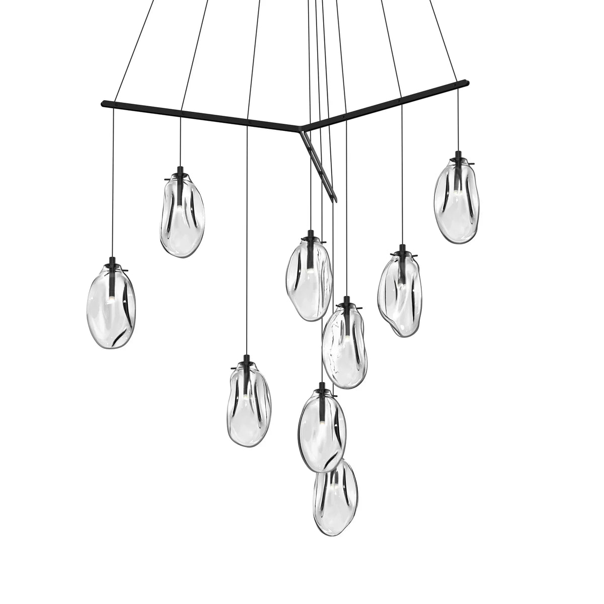 Fluid Bracket Pendant Chandelier 9-Light Main image