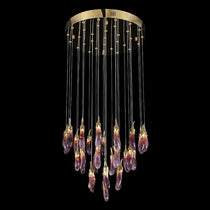 Eggplant-shaped Chandelier Purple Color