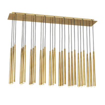 Pyramid Linear Chandelier 48" 27-Light