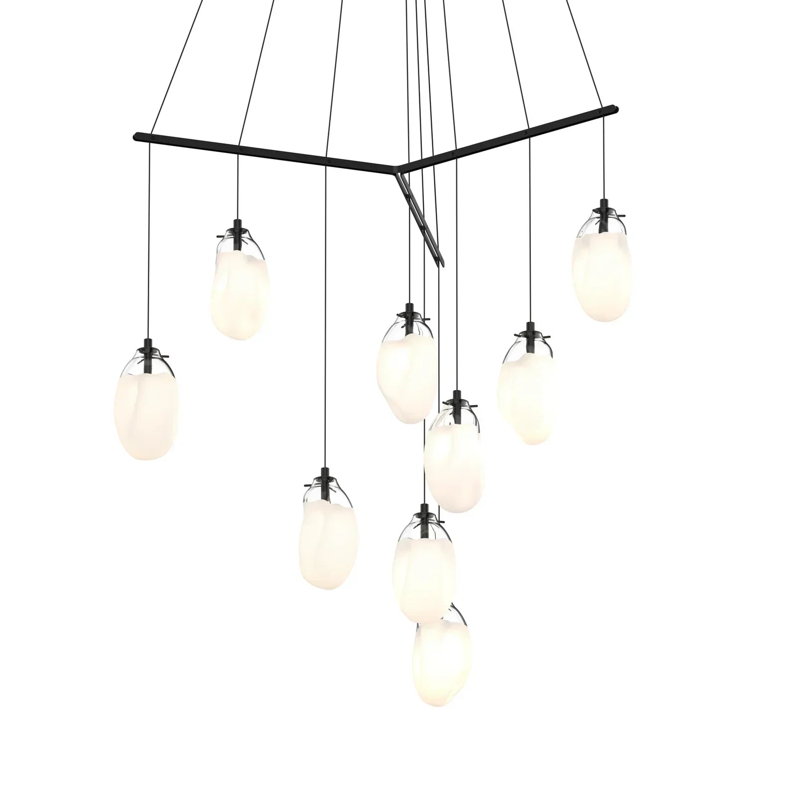 Fluid Bracket Pendant Chandelier 9-Light Secondary image