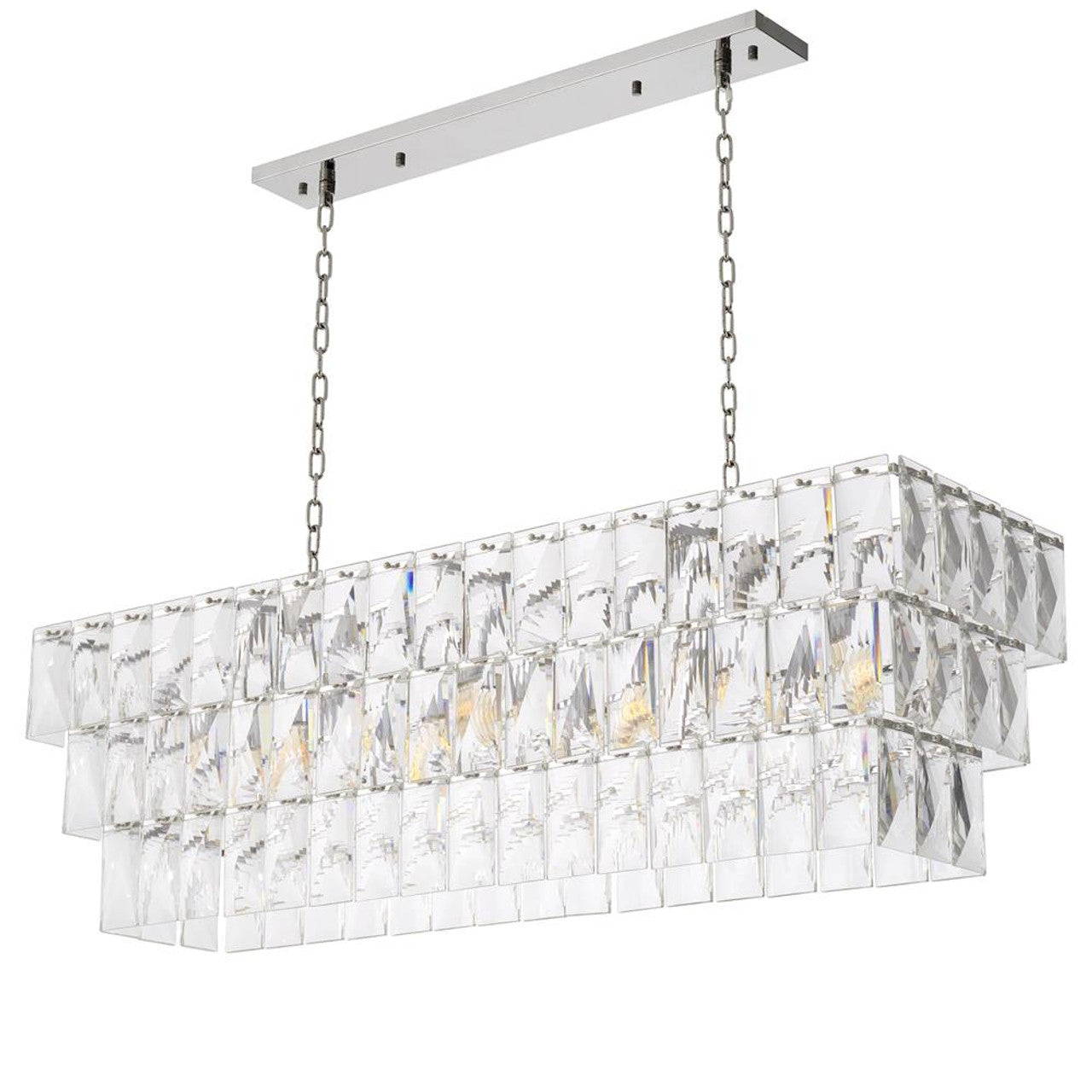 Amile Rectangular Chandelier Secondary image