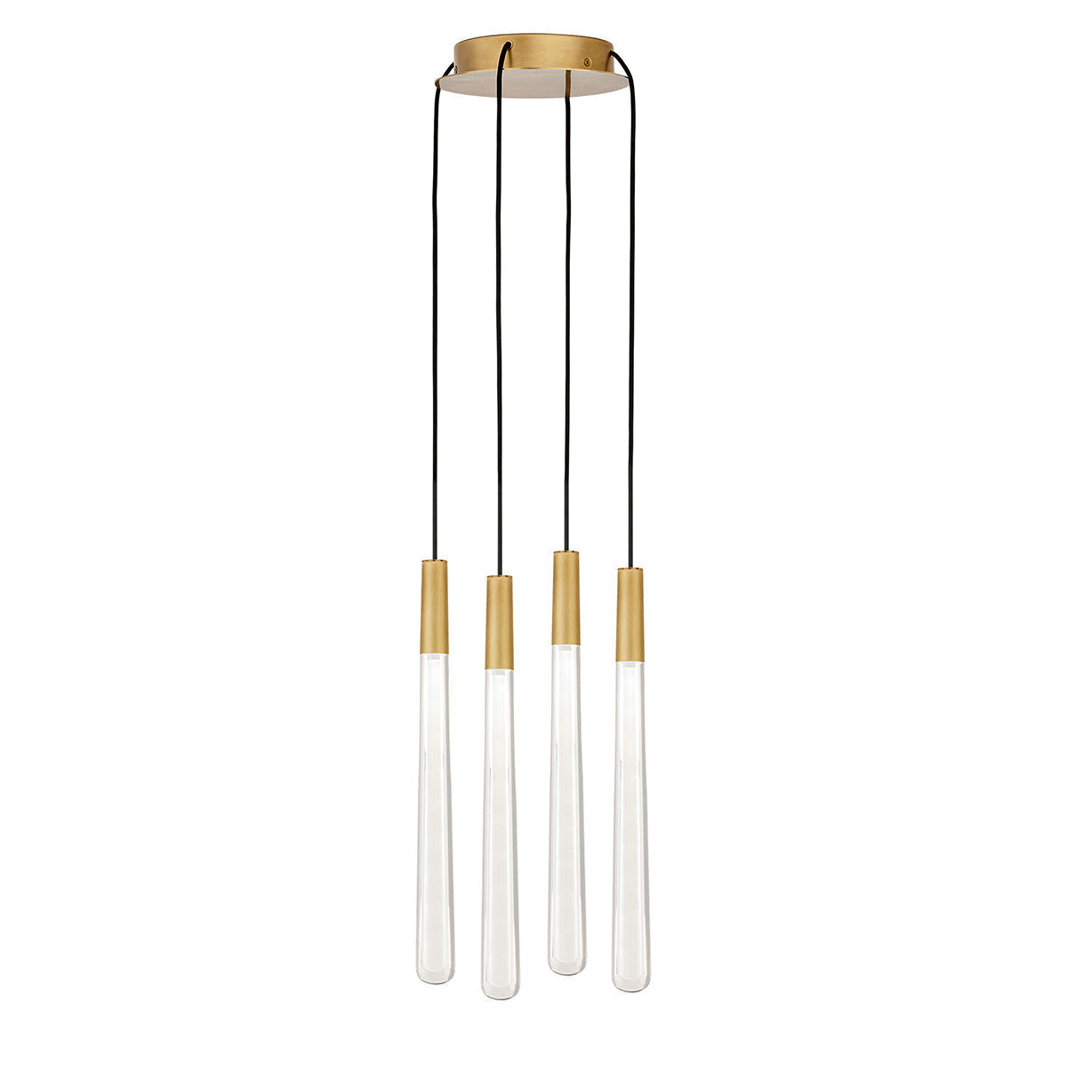 Pyramid Round Crystal Chandelier