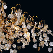 Lignia Branch Linear Chandelier 10 Light 45"W