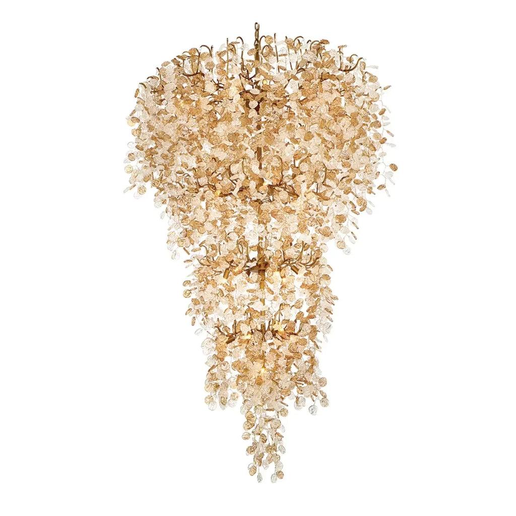 Lignia Branch Round Multi-tier Chandelier 33Light 47"W