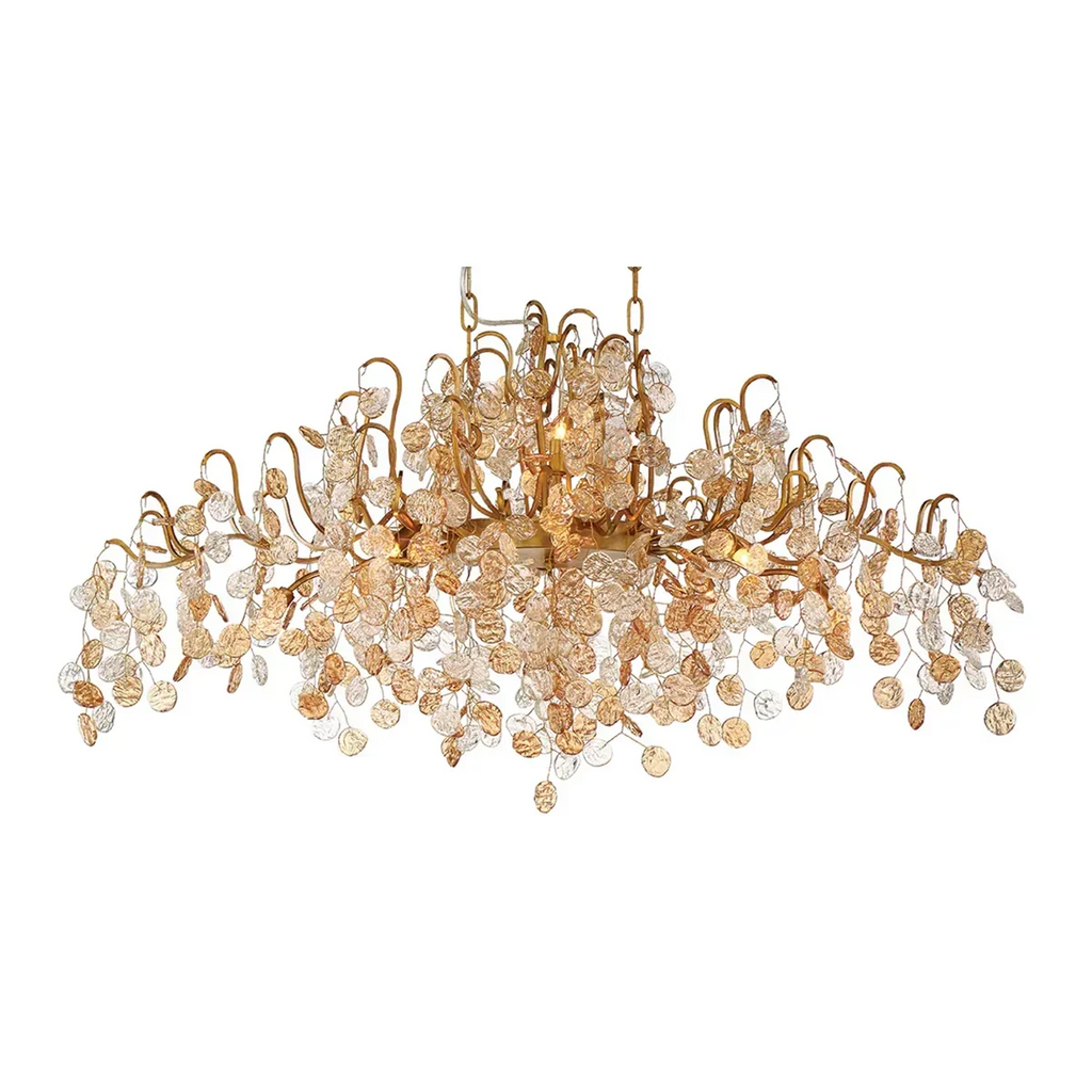 Lignia Branch Linear Chandelier 10 Light 45"W