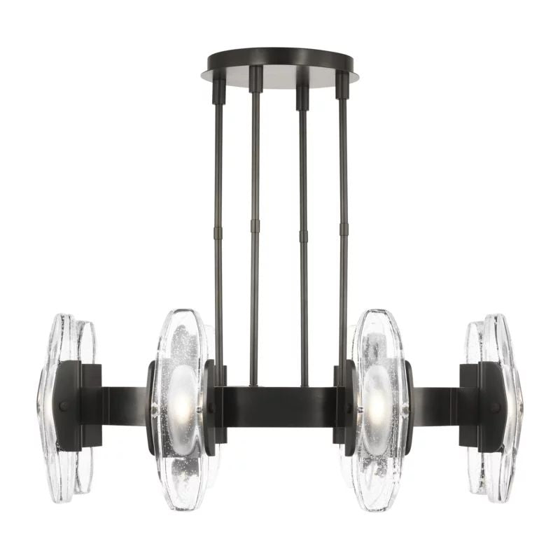 Aute Led Round Chandelier 40″ Secondary image
