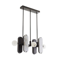 Maradona Pendant Light, Designer Choice Linear Chandelier