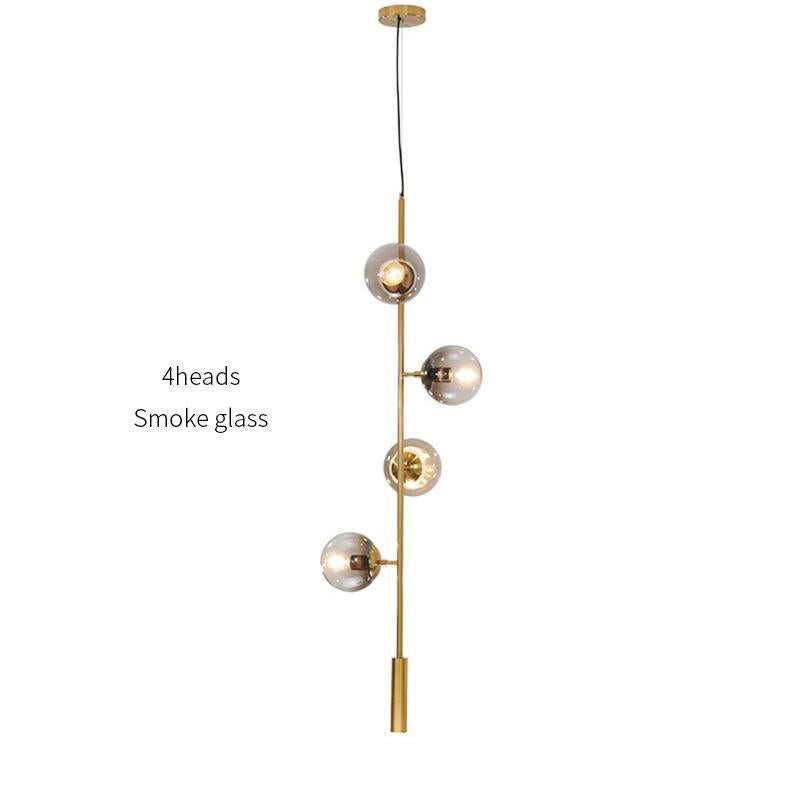 Ruby Glass Chandelier